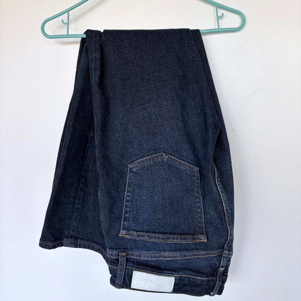Re/Done Straight leg cropped jean